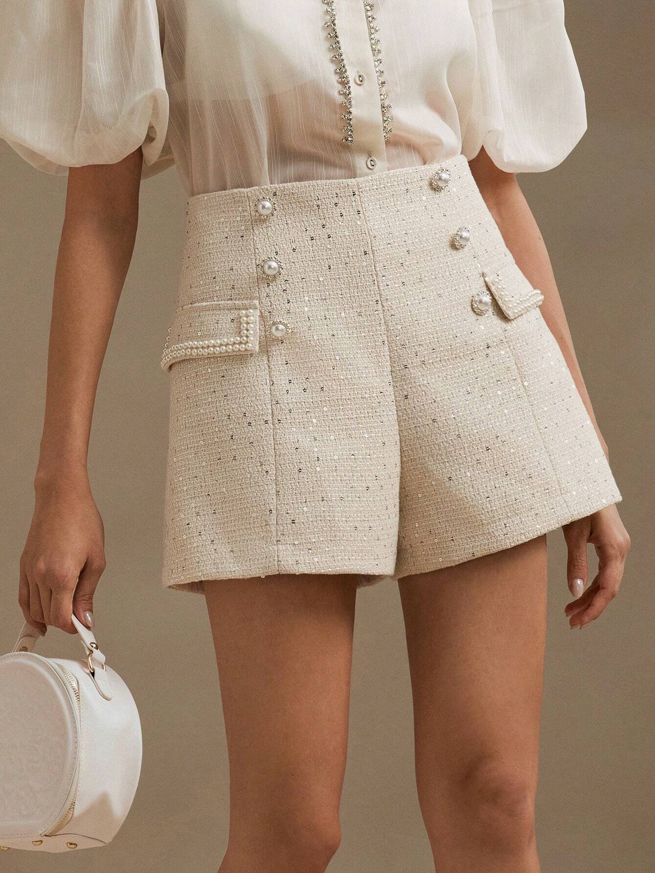 Noiret Paris™ | Jupe Pantalon Brodée Chic