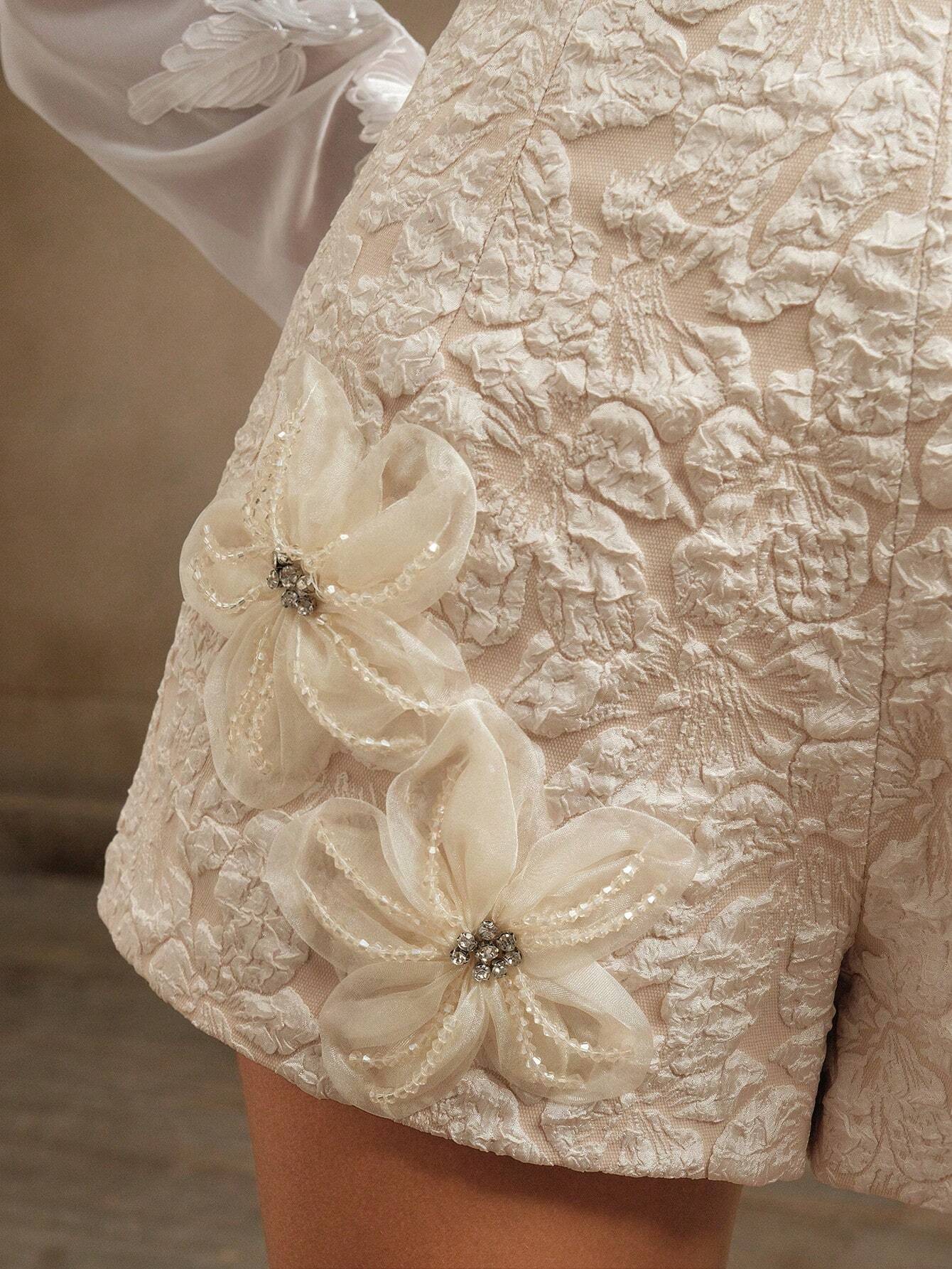 Noiret Paris™ | Le Short Brodé Floral