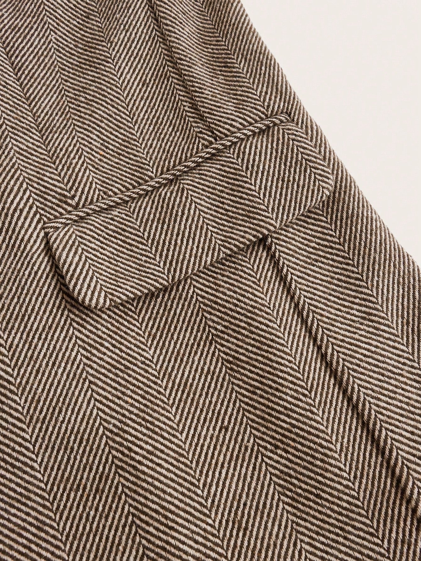 Noiret Paris™ | Blazer Café Brun à Bouton Unique