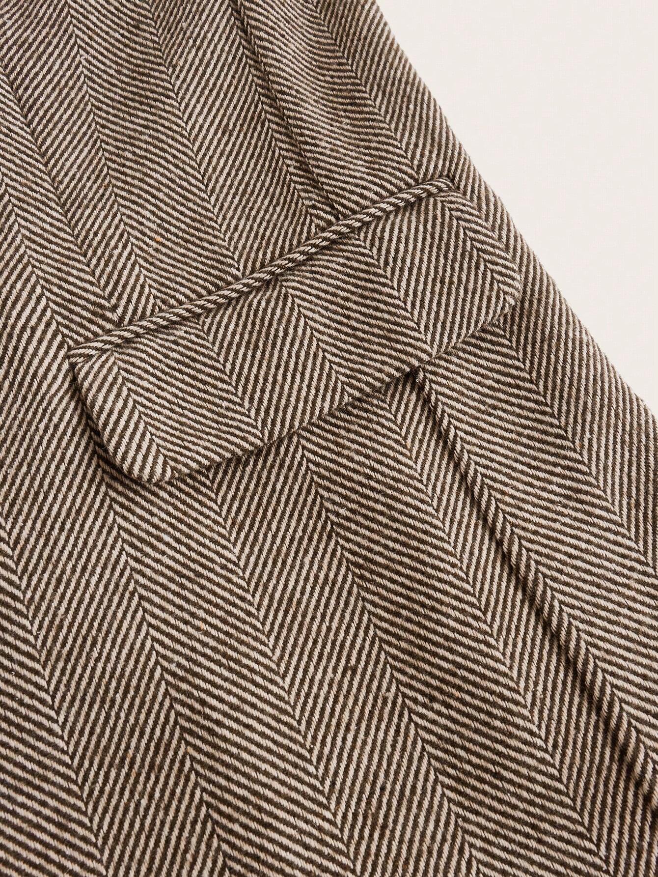 Noiret Paris™ | Blazer Café Brun à Bouton Unique