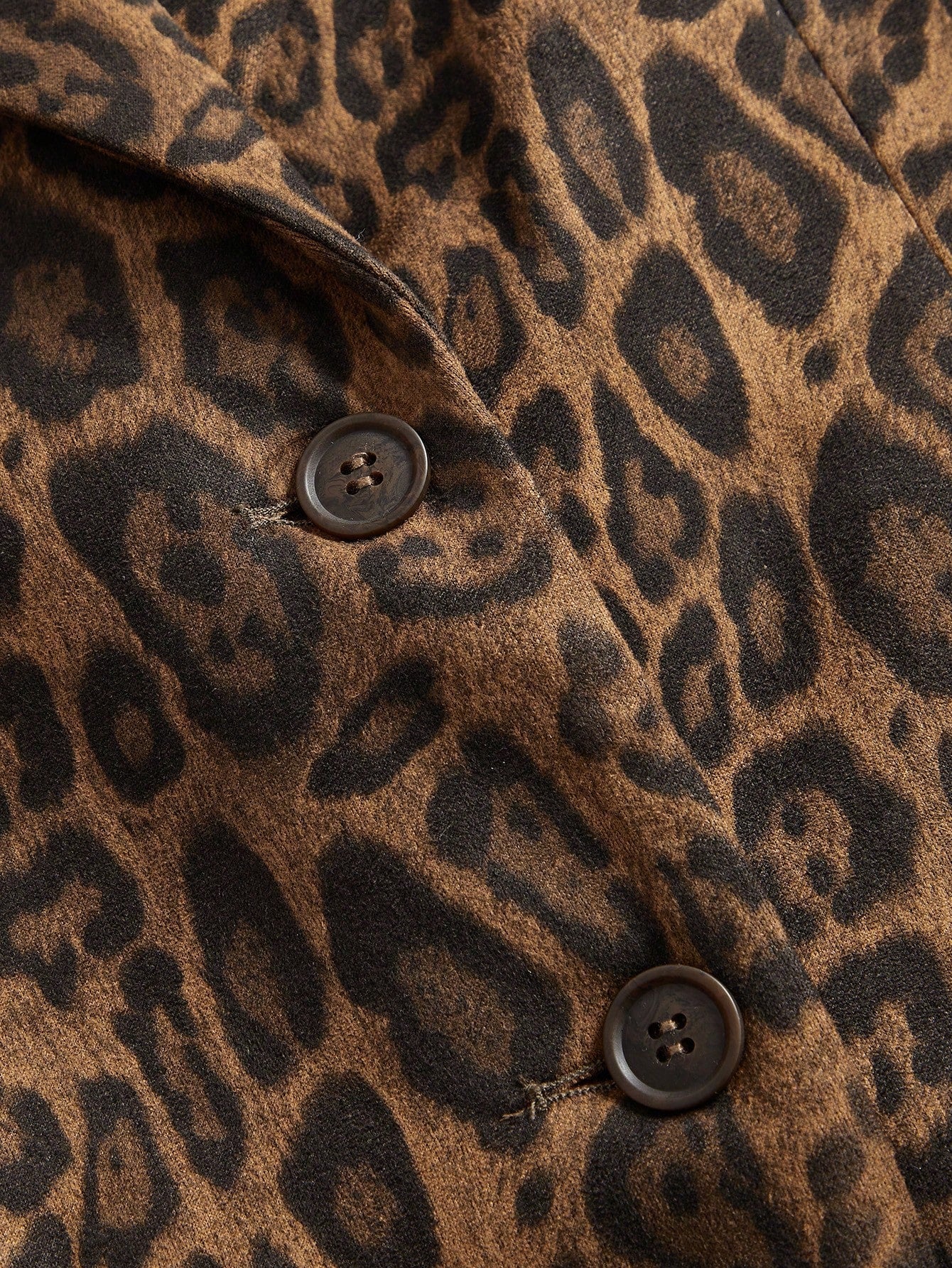Noiret Paris™ | Blazer à Bouton Unique Imprimé Léopard