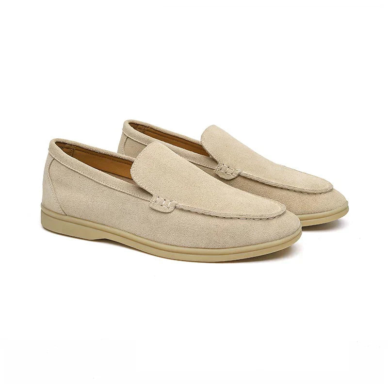 Noiret Paris™ | Mocassins en daim de qualité supérieure