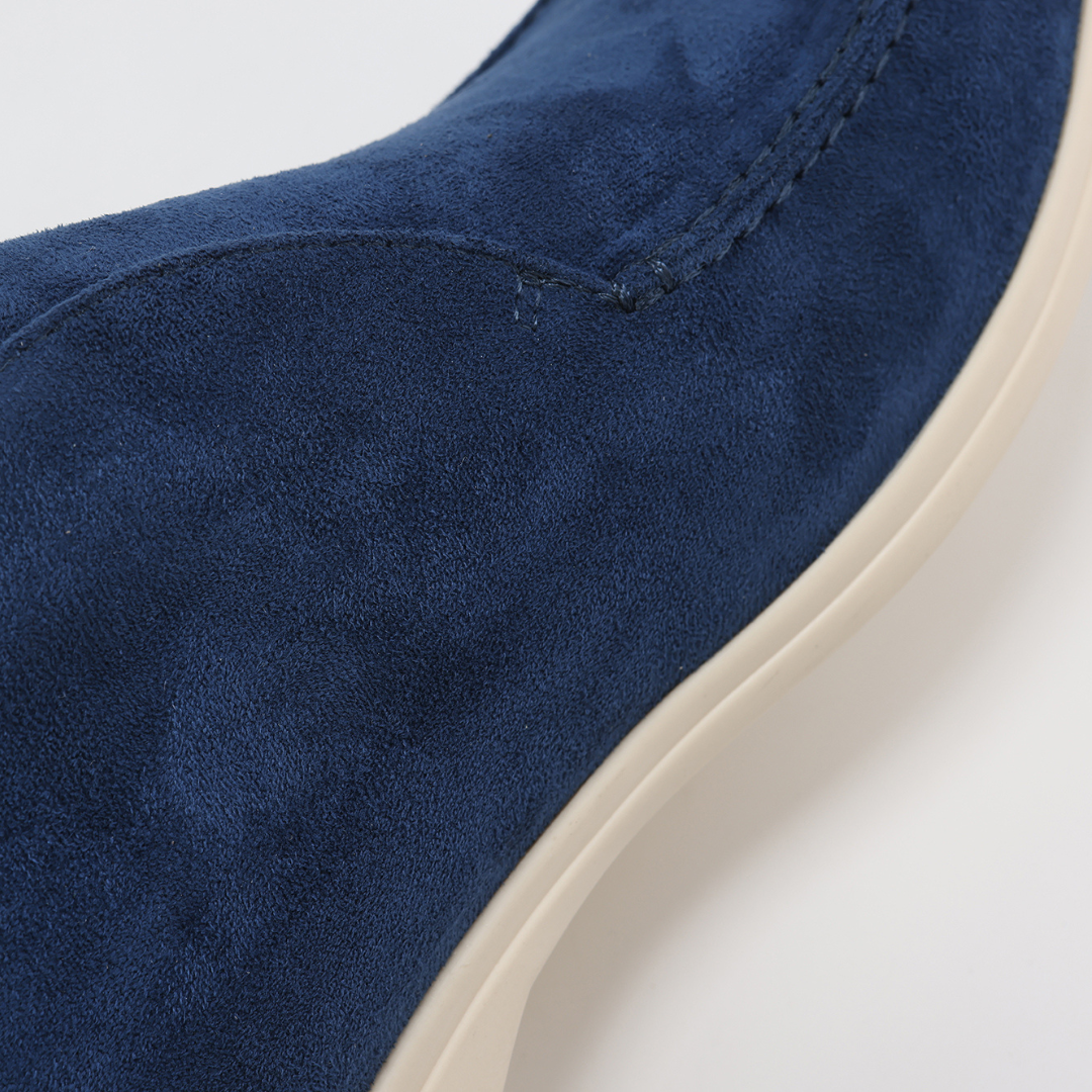 Noiret Paris™ | Mocassins hauts en daim