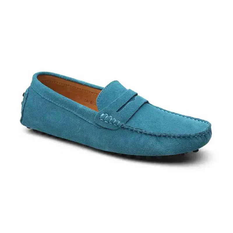 Noiret Paris™ | Mocassins Driver en daim