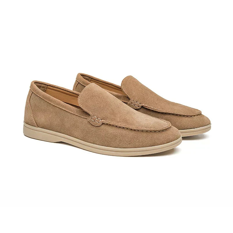 Noiret Paris™ | Mocassins en daim de qualité supérieure
