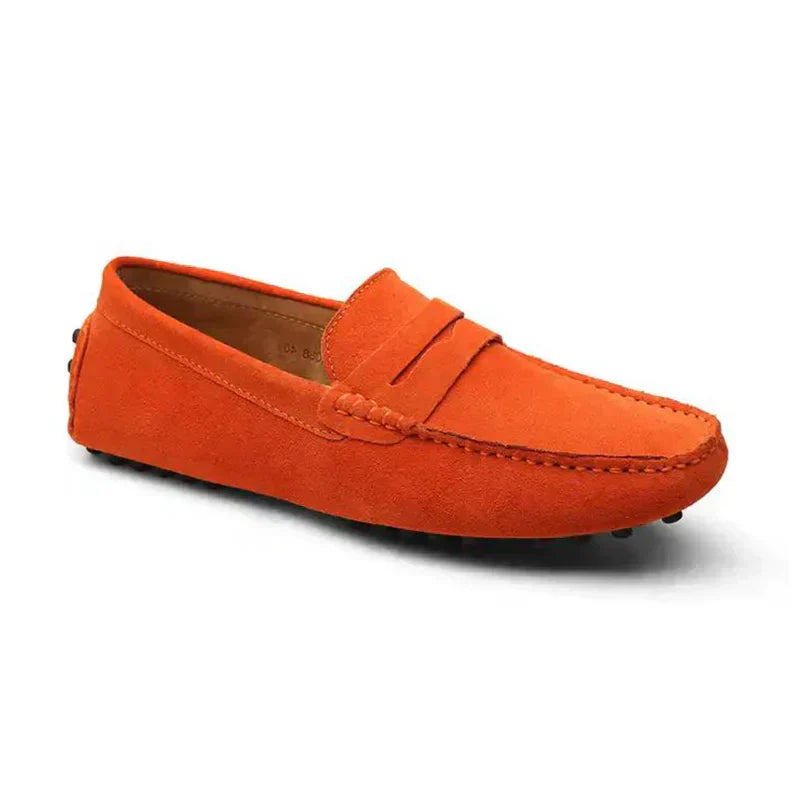 Noiret Paris™ | Mocassins Driver en daim