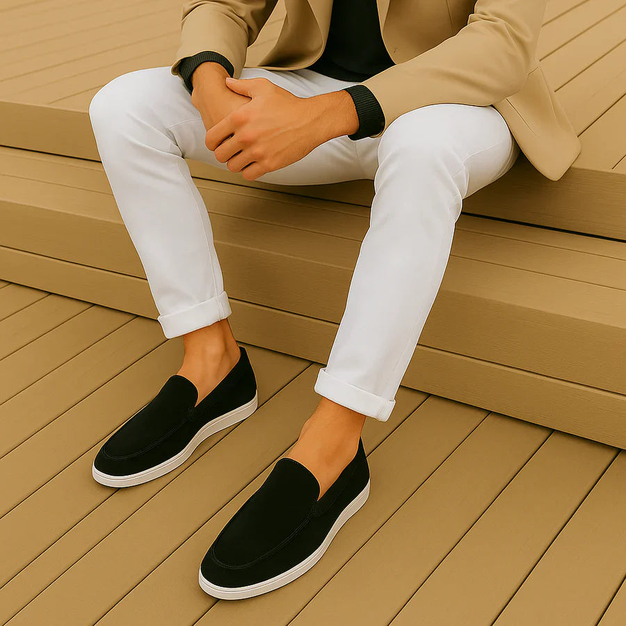 Noiret Paris™ | Mocassins élégants en suède