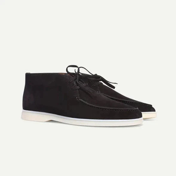 Noiret Paris™ | Chaussures en daim à lacets