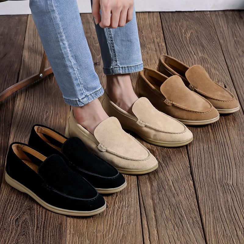 Noiret Paris™ | Mocassins en daim PREMIUM