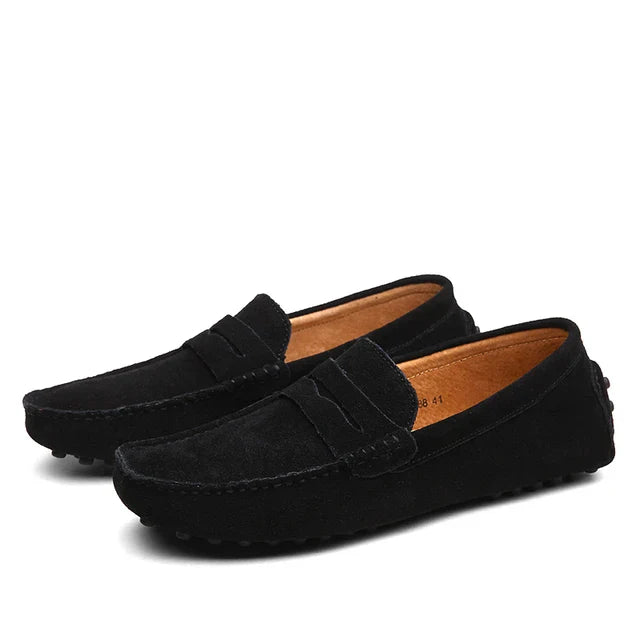 Noiret Paris™ | Mocassins Marina en daim