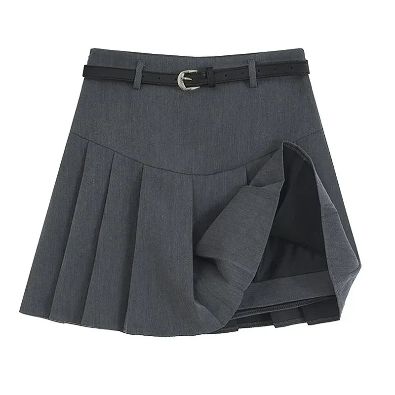 Noiret Paris™ | La Jupe-Short Plissée Chic