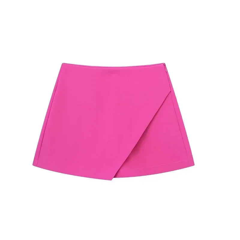 Noiret Paris™ | La Jupe-Short Asymétrique