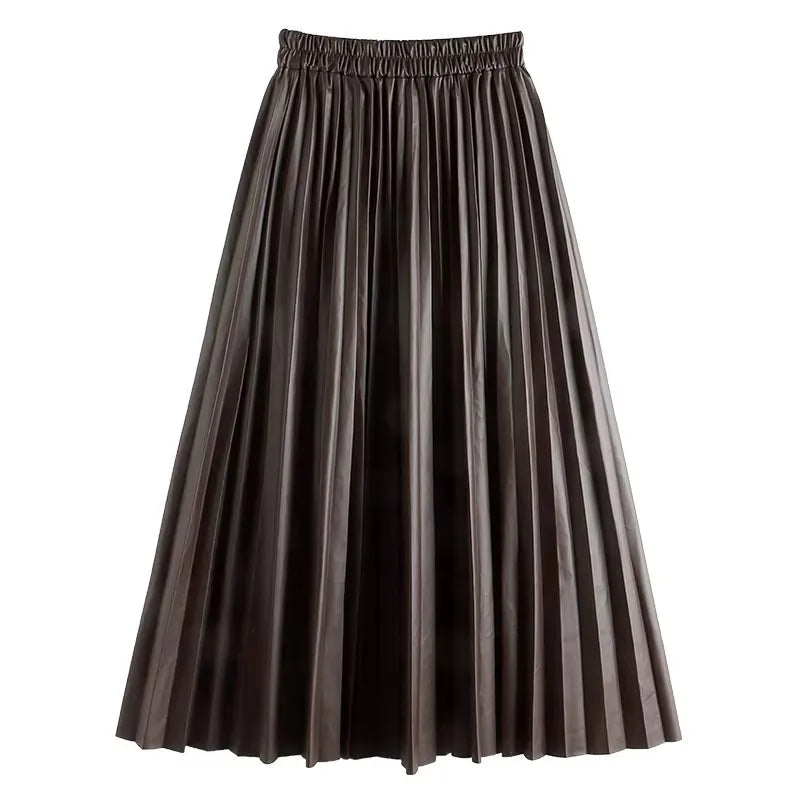 Noiret Paris™ | La Jupe Midi Plissée Luxe