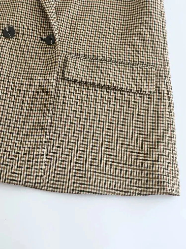 Noiret Paris™ | Blazer Classique Pied-de-Poule