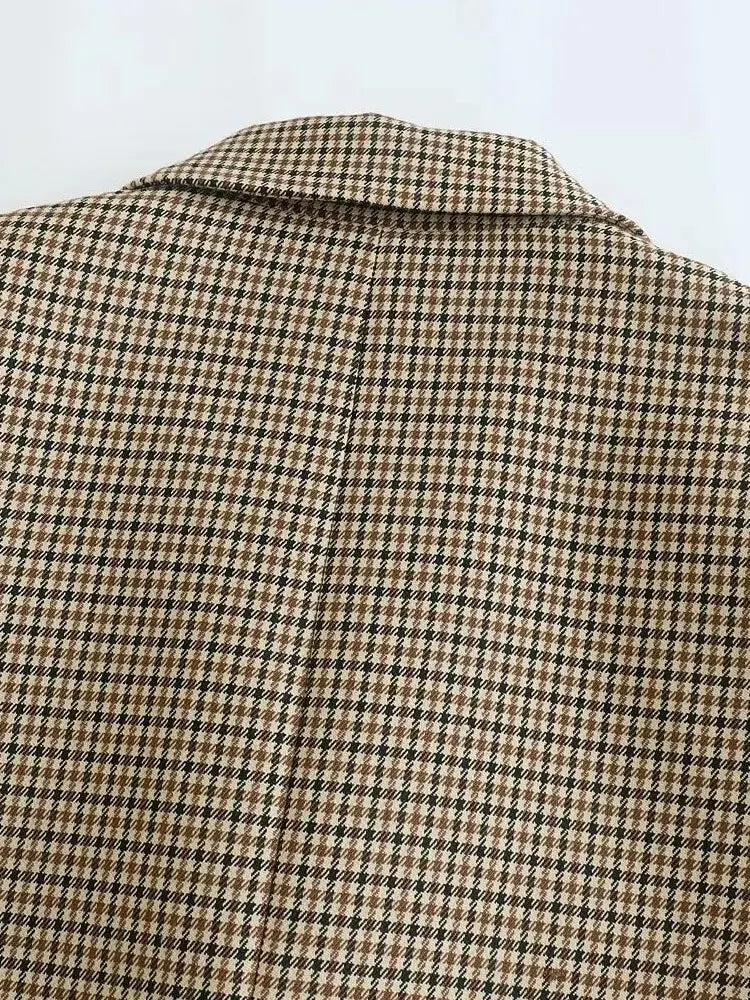 Noiret Paris™ | Blazer Classique Pied-de-Poule