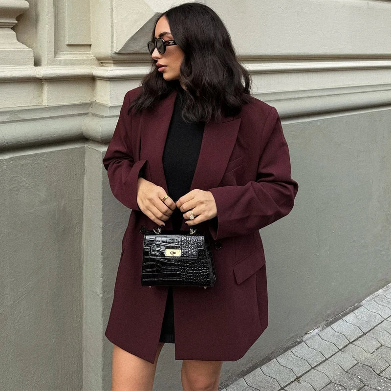 Noiret Paris™ | Élégant Blazer Croisé
