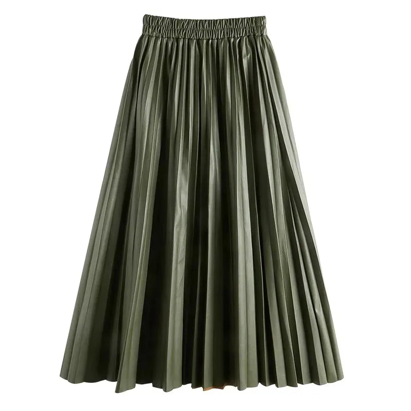 Noiret Paris™ | La Jupe Midi Plissée Luxe