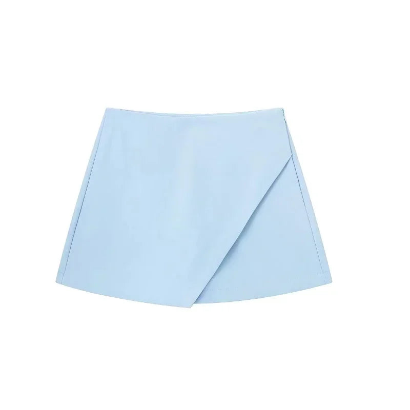 Noiret Paris™ | La Jupe-Short Asymétrique