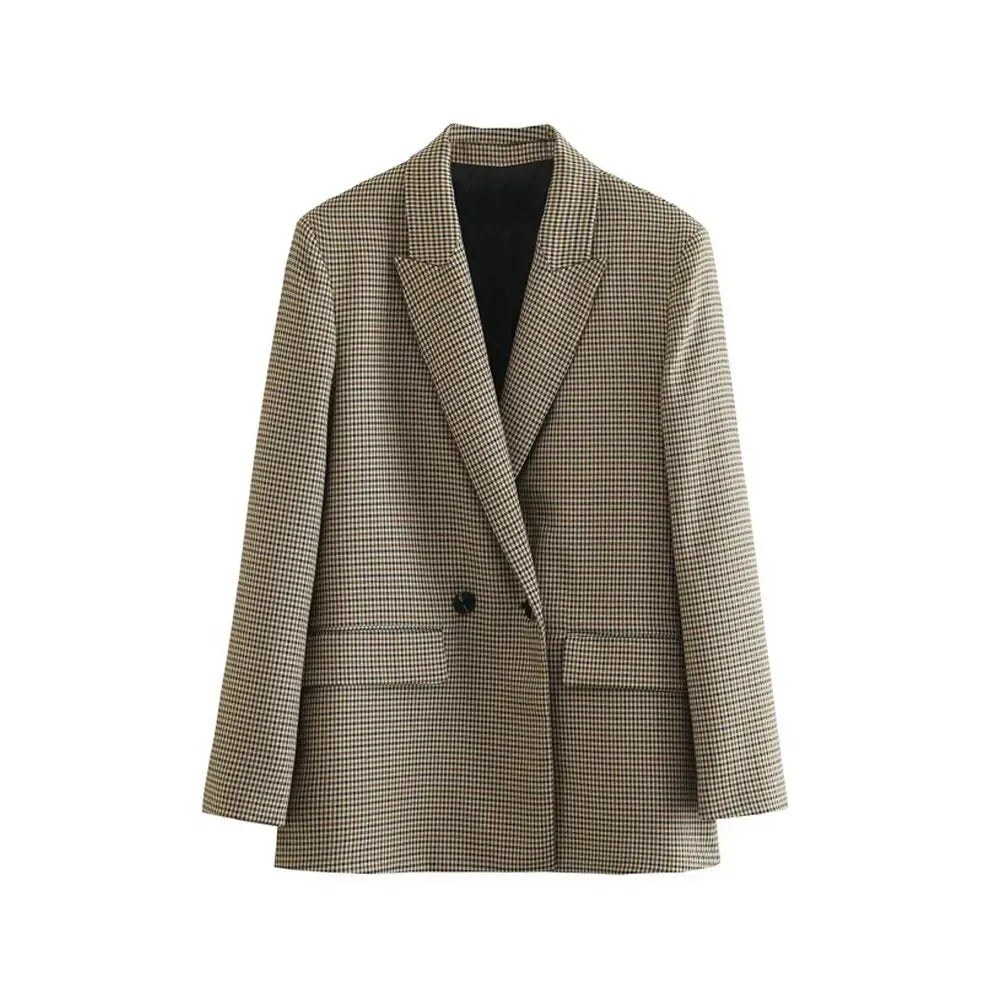 Noiret Paris™ | Blazer Classique Pied-de-Poule