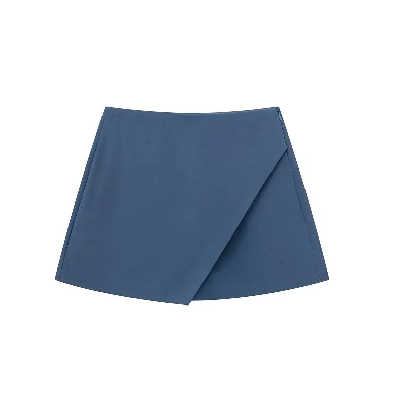 Noiret Paris™ | La Jupe-Short Asymétrique