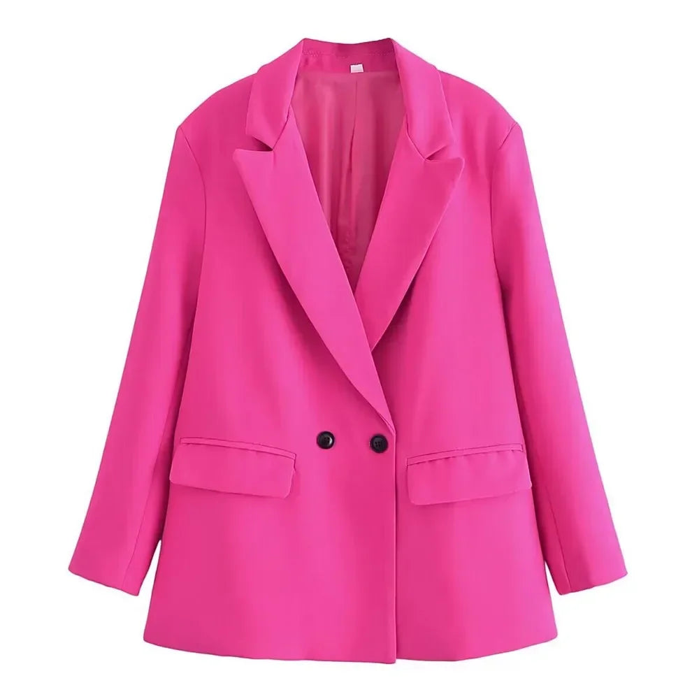 Noiret Paris™ | Veste de Bureau Croisée à Double Boutonnage
