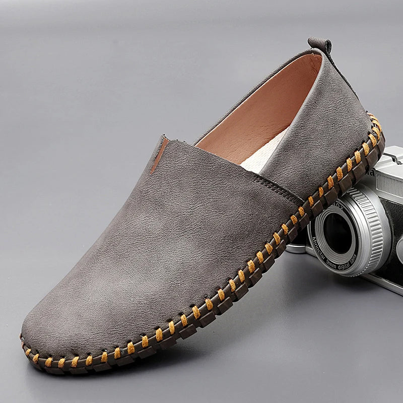 Noiret Paris™ | Mocassins en cuir Santorini