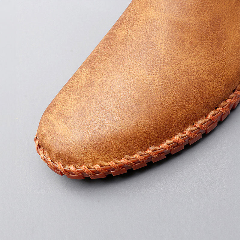Noiret Paris™ | Mocassins en cuir Santorini