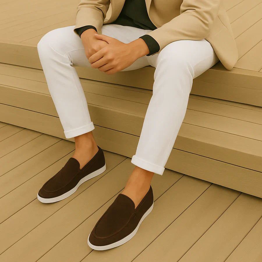 Noiret Paris™ | Mocassins élégants en suède