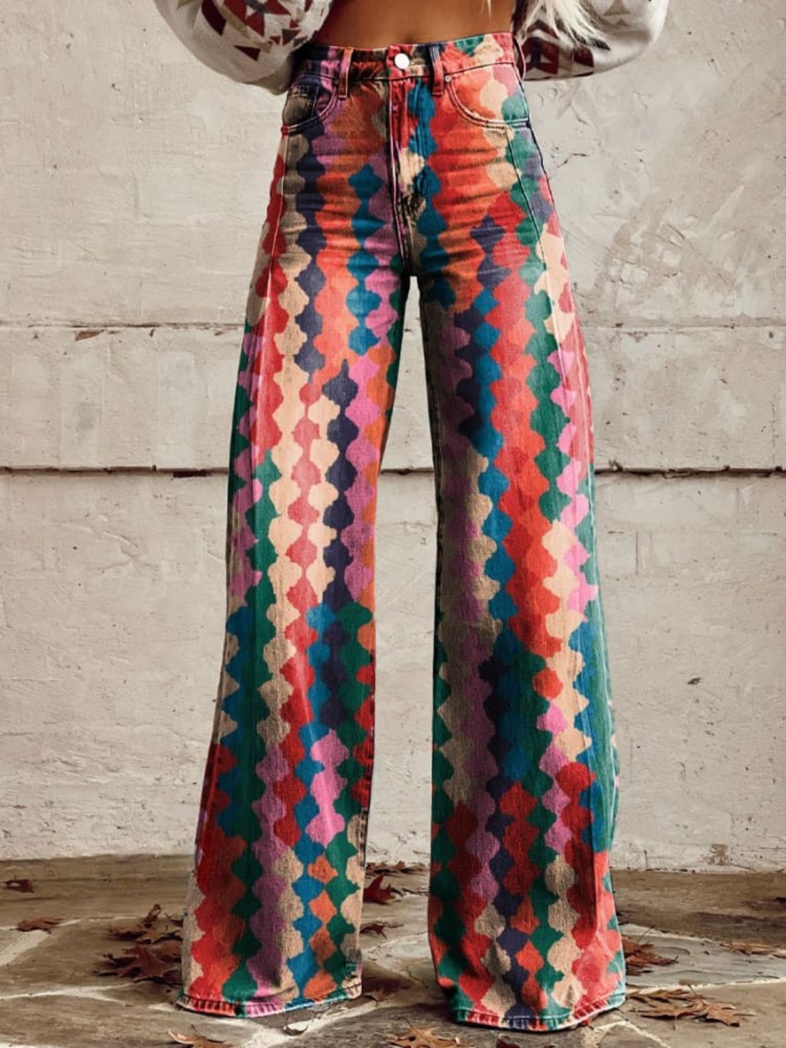 Amélie - Pantalon Bohème Printanier