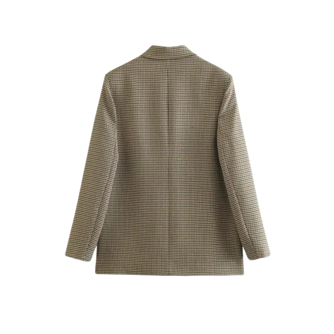 Noiret Paris™ | Blazer Classique Pied-de-Poule