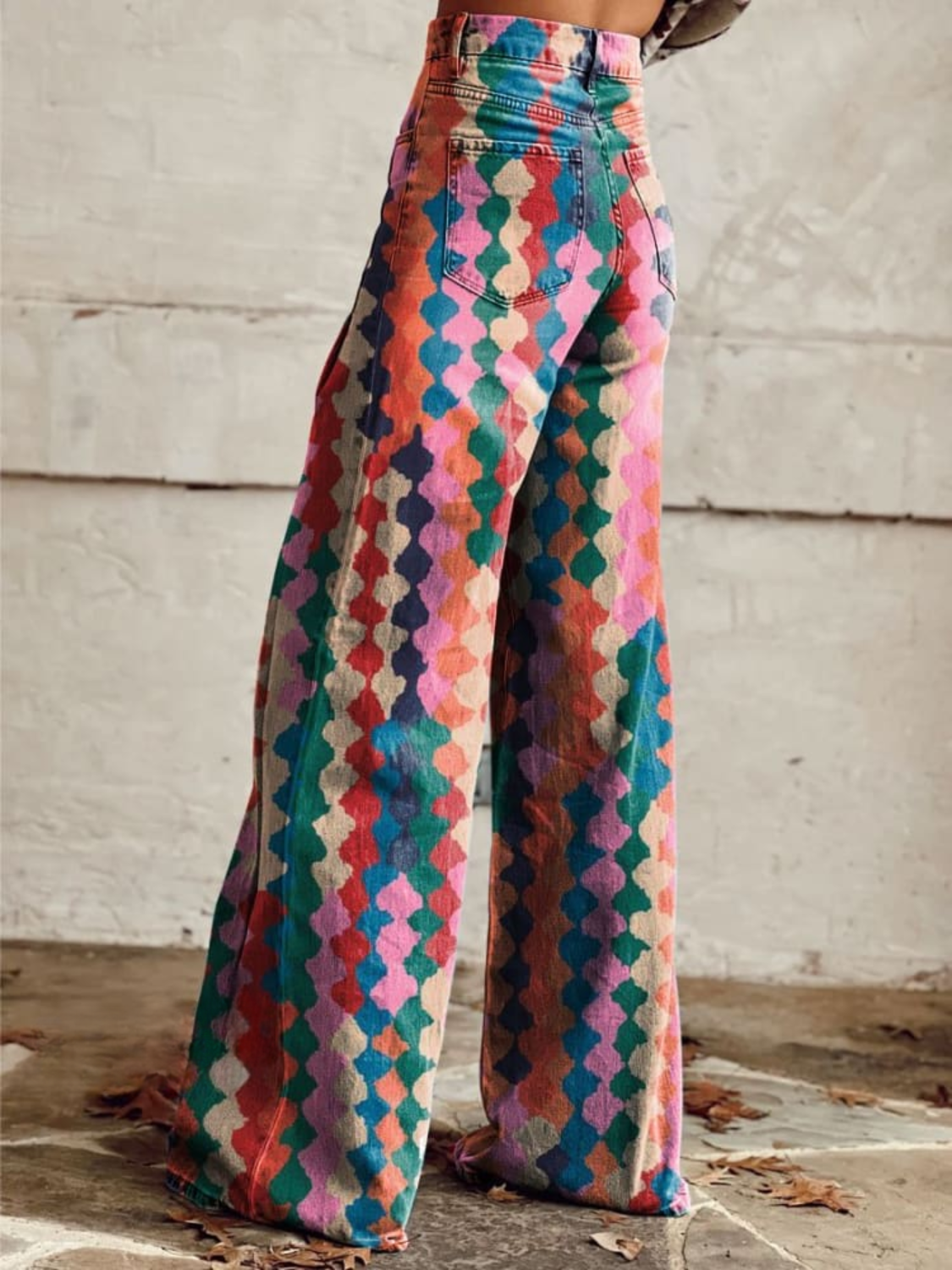 Amélie - Pantalon Bohème Printanier