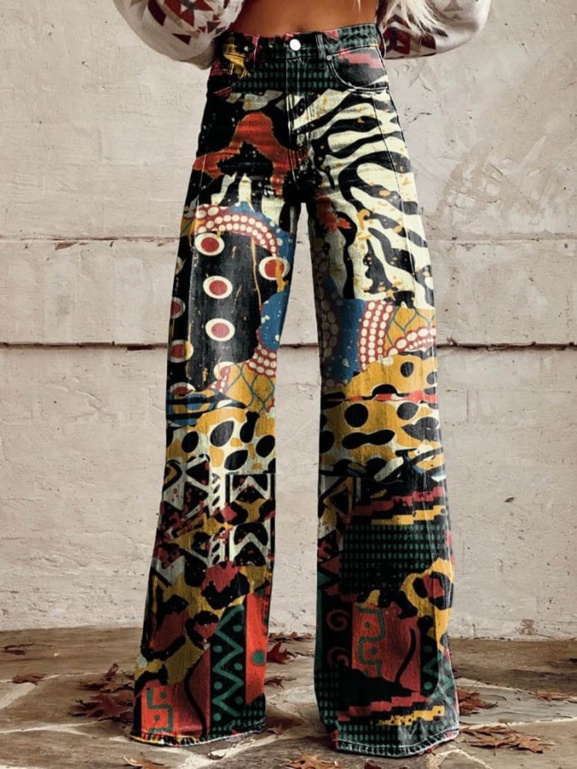 Élodie - Pantalons Élégants Artistiques