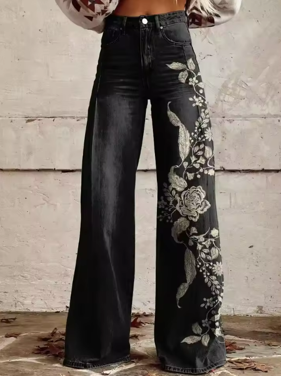 ECSLISSI - Pantalon Bohème Intemporel