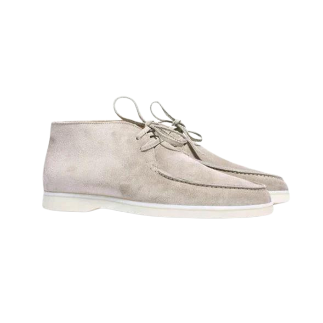 Noiret Paris™ | Chaussures en daim à lacets