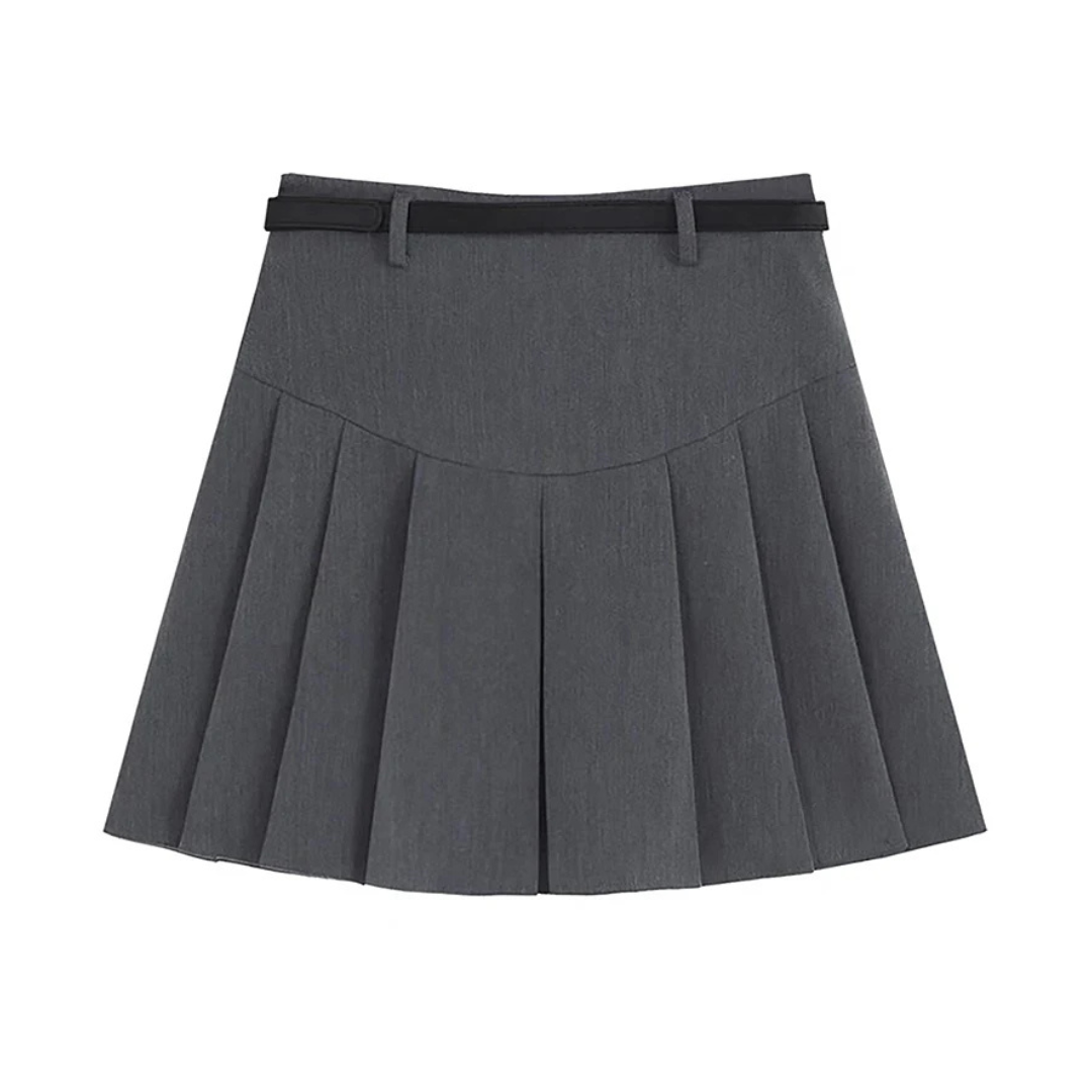 Noiret Paris™ | La Jupe-Short Plissée Chic
