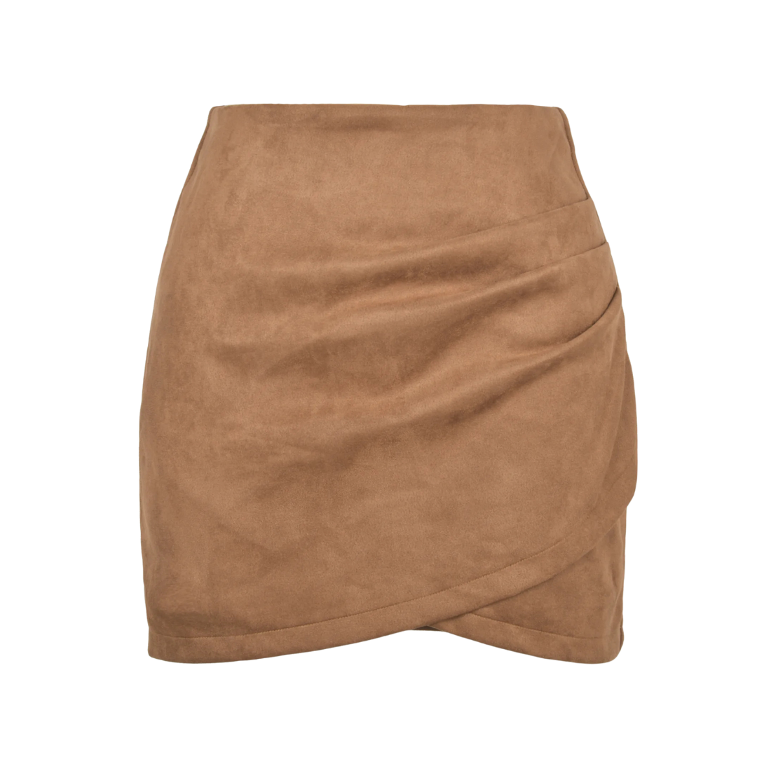 Noiret Paris™ | La Jupe En Suédine