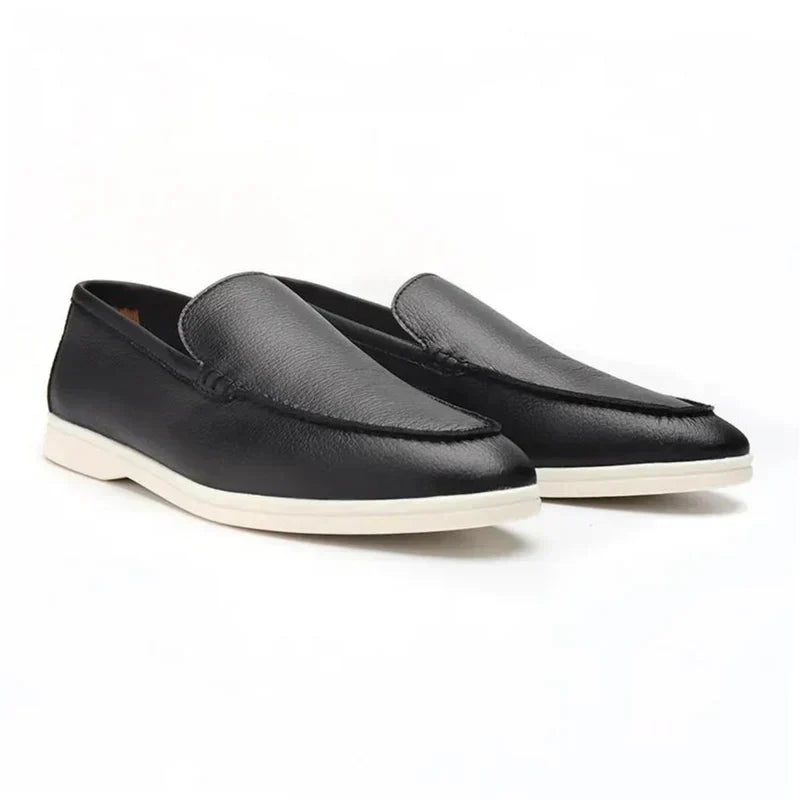 Noiret Paris™ | Mocassins en cuir de vachette