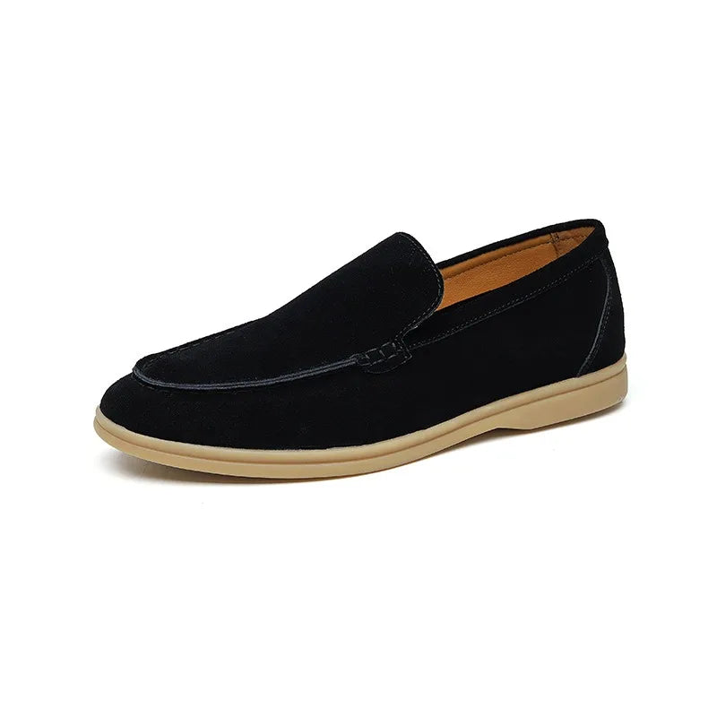 Noiret Paris™ | Mocassins en daim PREMIUM