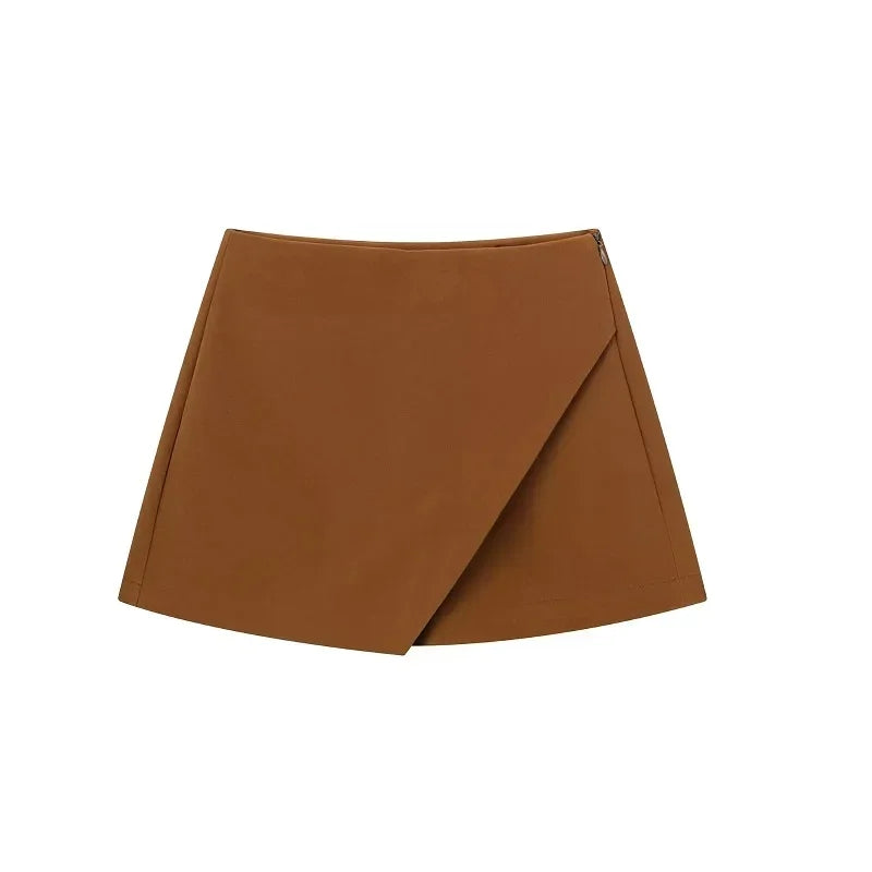 Noiret Paris™  | La Jupe-Short Asymétrique