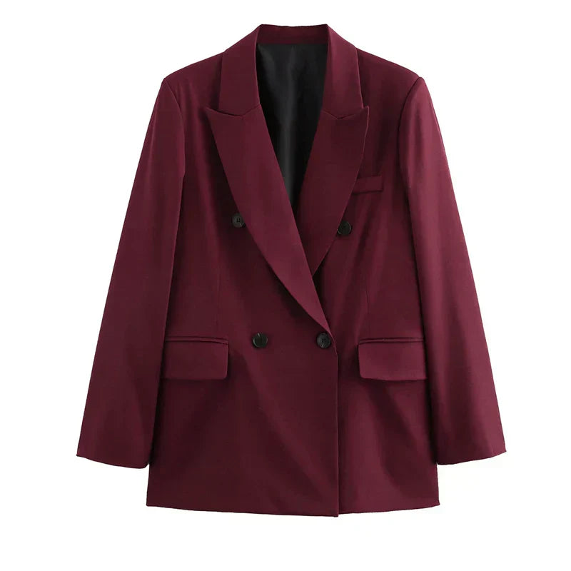 Noiret Paris™ | Élégant Blazer Croisé
