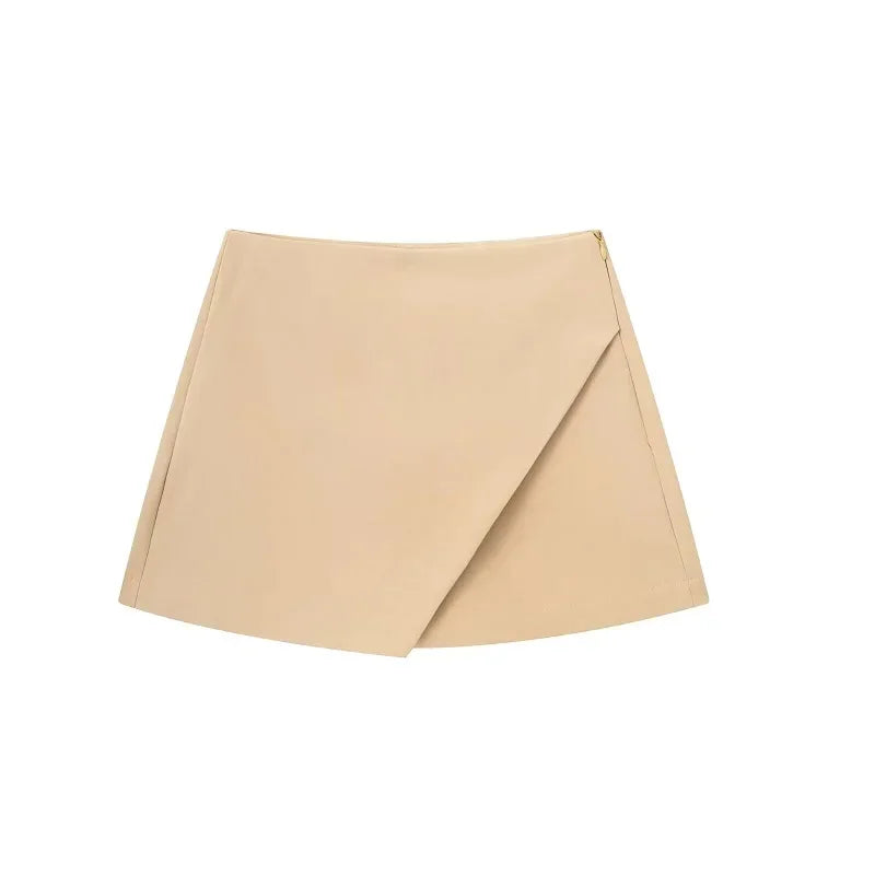 Noiret Paris™  | La Jupe-Short Asymétrique