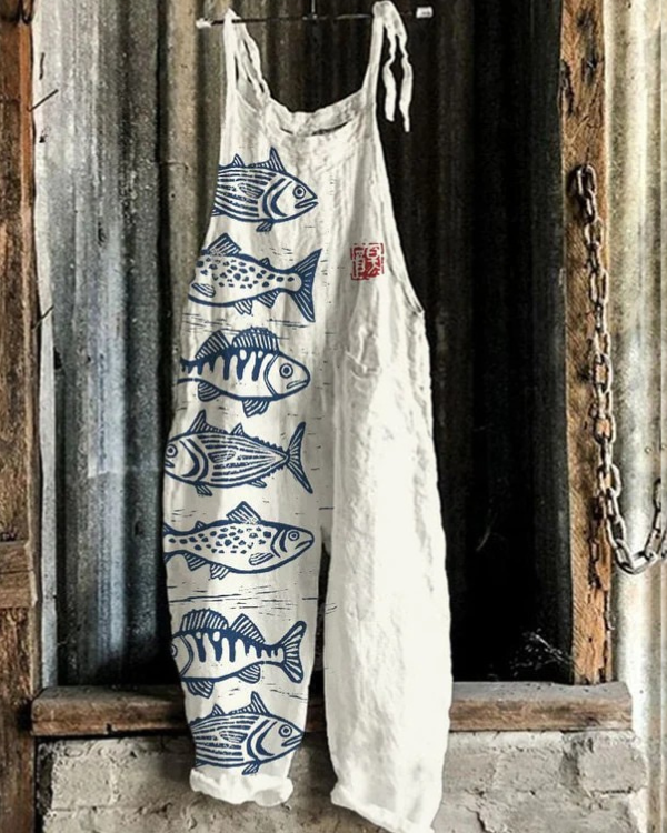 Jumpsuit Floral Vintage - Confort Élégant pour Femmes, Style Sans Effort