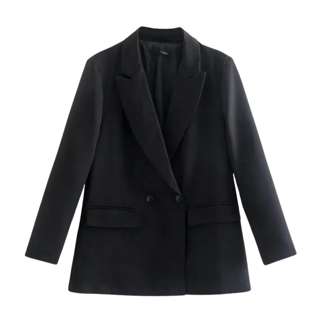 Noiret Paris™ | Veste de Bureau Croisée à Double Boutonnage